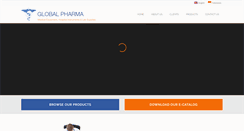 Desktop Screenshot of gblpharma.com